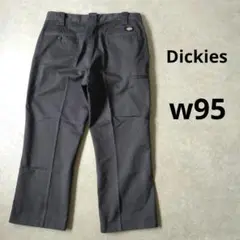 Dickies　ワークパンツ　チノパン　グレー　w95　D-1873　L〜XL