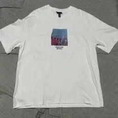 【美品】エイチアンドエム グラフィックTシャツ Lサイズ ホワイト