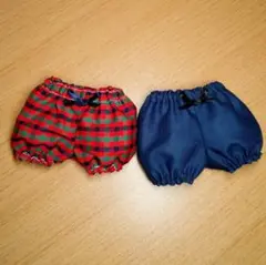 メルちゃんはなちゃん用　ぷっくりパンツ２枚セット(13)