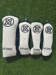新作☆新品未使用G/FOREヘッドカバー4本セット ホワイト