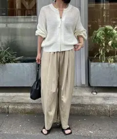 Jena espace merveilleux リラックスカーブパンツ