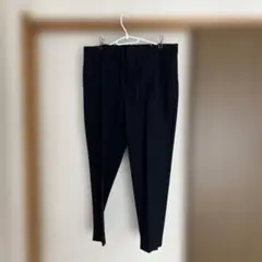 UNIQLO ダークネイビー スラックス ストレートレッグ