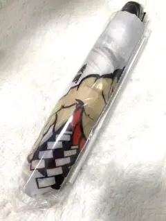 相撲柄　折り畳み傘　雨天兼用