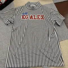 KG ALEX ストライプ ゴルフシャツ
