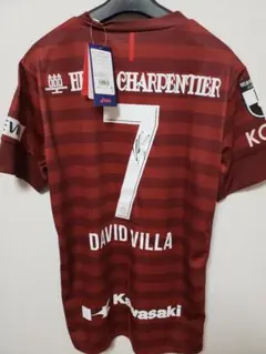 ヴィッセル神戸　ダビド・ビジャ　レプリカユニフォーム　タグ付き ヴィッセル神戸 ニュース/レポート : 「ダビド ビジャ選手 2020
