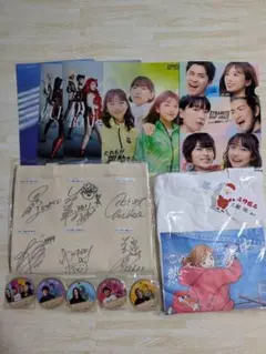 ボートレーサー 土屋南 直筆サイン入りTシャツと6選手直筆サイン入トートバック等