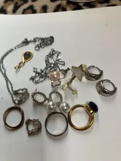 ジュエリーセット シルバー ゴールド パール
