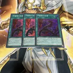 遊戯王　冷薔薇の抱香　フローズンロアーズ　スーパー３枚