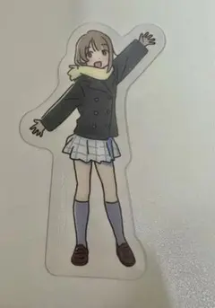 ラブライブ 虹ヶ咲 ムビチケ　えいがさき　特典 ダイカットクリアカード かすみ