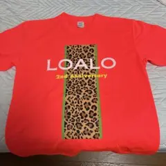 LOALO 2周年記念TシャツL＋雑誌＋クリアファイル