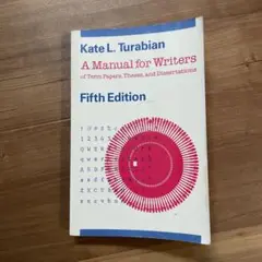 A Manual for Writers Fifth Edition