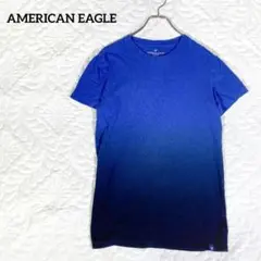 【アメリカンイーグル】Tシャツ　クルーネックネック　グラデーションカラー