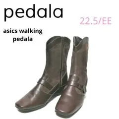 ✨新品✨★asics★pedala★スエード★ショートブーツ★22.5/EE