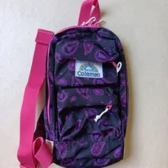 美品未使用♥Coleman ペイズリー柄 ボディバッグ