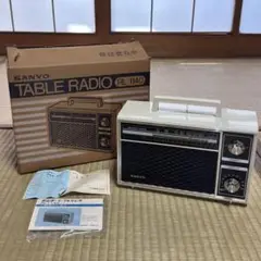 【未使用・美品】SANYO TABLE RADIO RL1140 レトロ Yahoo!オークション - SANYO ラジオ MODEL RL1140 三洋電機 昭和