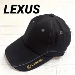 【未使用】ミズノ×レクサス　mizuno×LEXUSキャップ　ブラック　メンズ