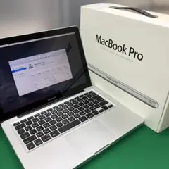箱付き‼️美品【Apple】MacBook Pro A1278シルバー