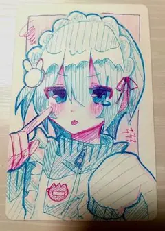 手描き オリジナル アナログ　イラスト