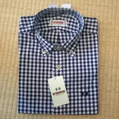 McGREGOR SM16-1594 半袖ワークシャツ L ネイビー
