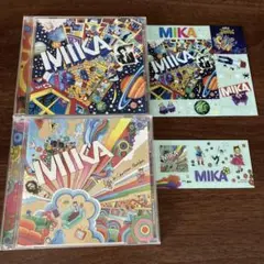 MIKA 初回限定ステッカー付き　CDアルバム　2枚セット まとめ