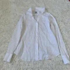 kamakura鎌倉シャツ　リネン　レース　シャツ