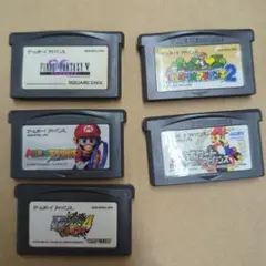 ゲームボーイカセット五個セット