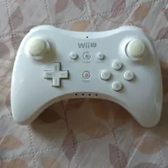 Wiiu PROコントローラー 白