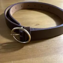 ベルト　茶