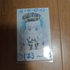 VTuber 神楽めあ 直筆　落書きチェキ