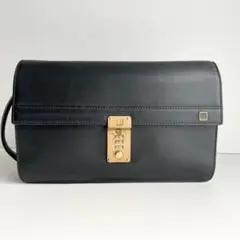 dunhill ダンヒル セカンドバッグ クラッチ フォーマル お仕事用 黒