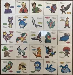 廃盤品　ポケモンシール　PIKACHU THE MOVIE版　25枚セット