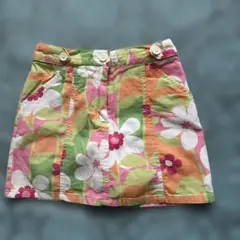 GYMBOREE ジンボリーフラワーパターンスカート サイズ6