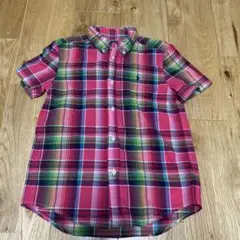 Ralph Lauren 半袖チェックシャツ サイズ7