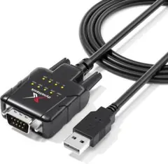 ESD保護付き USBシリアルアダプター 9つのステータスLED搭載