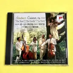 音楽CD『シューベルト:「ます」「アルペジオーネ•ソナタ」 / ヨーヨー•マ』