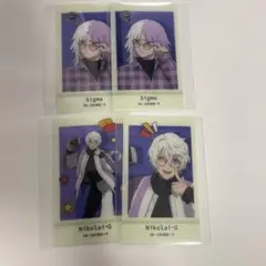 文スト アニメイトフェア 撮影会フェア カード ニコライ・ゴーゴリ シグマ 4枚