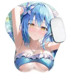 ホロライブ　雪花ラミィ　おっぱいマウスパッド　②