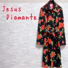 【希少】Jesus Diamante フローラル ロング コート