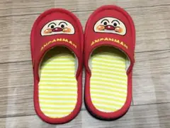 アンパンマン スリッパ 赤 キッズサイズ14〜16cm