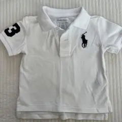 Ralph Lauren ホワイト ポロシャツ 12M
