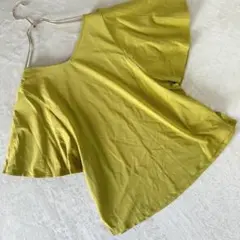 グローバルワーク　フリルスリーブ　カットソー　Ｔシャツ　Vネック　サイズM
