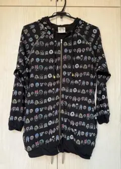 【レア 】scolar スカラー パーカー 黒 ブラック M 美品