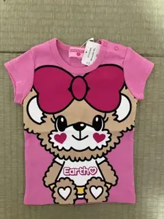 EARTHMAGIC ピンク Tシャツ 90cm 新品未使用タグ付き