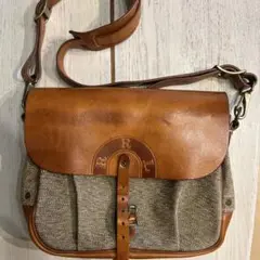 RRL レザー メールバッグ 茶芯 RRL LEATHER MAIL BAG レザー メールバッグ