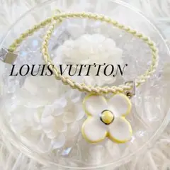 【美品】LOUIS VUITTON コリエ フルール ブレスレット イエロー