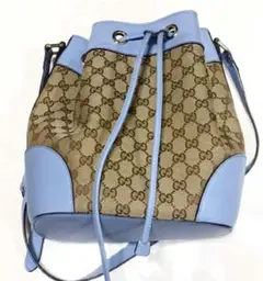 GUCCI グッチ 巾着 ショルダーバッグ