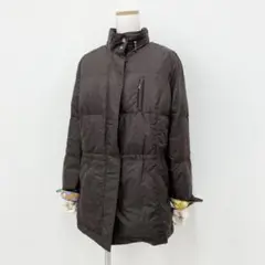 13h24《美品》大きいサイズ レオナール ダウンジャケット LL レディース