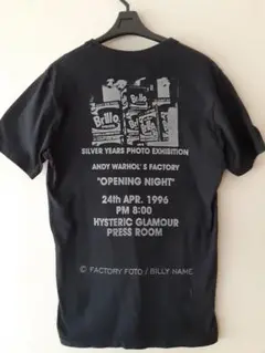 マニア必見!ヒス企画展特別Tシャツ メンズ / BILLY NAME
