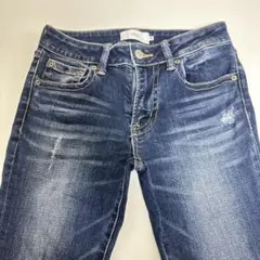 さらに！お値下げ！AZULスキニーデニム ダメージ加工