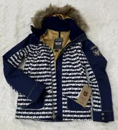 【未使用タグ付き】BURTON バートン スノボウェア Sサイズ ファー